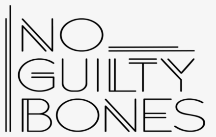 No Guilty Bones Logo - Line Art, HD Png Download, Free Download