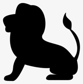 Leo Astrological Sign - Dessin Silhouette Lion, HD Png Download, Free Download