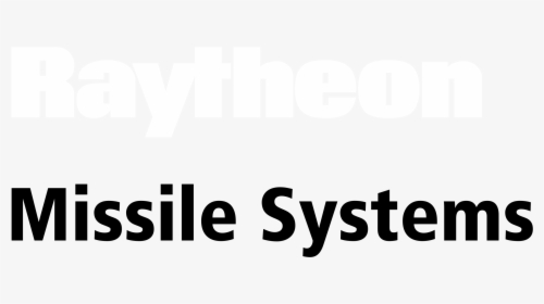 Raytheon Missile Systems Logo Black And White - Raytheon, HD Png Download, Free Download