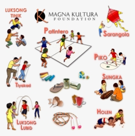 About Magna Kultura S Larong Pinoy Advocacy In The - Traditional Games In The Philippines, HD Png Download, Free Download