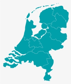 Netherlands, Holland, Map, Europe, Dutch, Blue, Country - Netherlands Vector, HD Png Download, Free Download