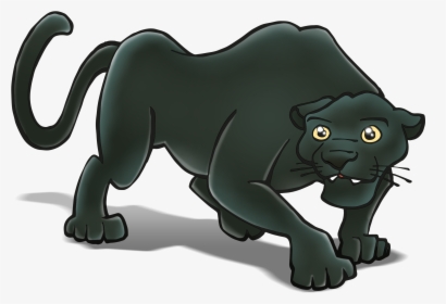 Black Panther , Png Download - Black Panther Cat Cartoon, Transparent Png, Free Download