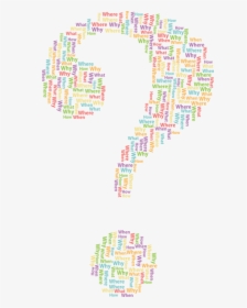 Transparent Pink Question Mark Png - Question Mark Png Word Cloud, Png Download, Free Download