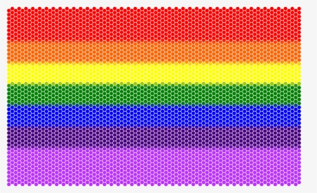 Hexagonal Mosaic Rainbow Background Clip Arts - Mosaic Clip Art Background, HD Png Download, Free Download