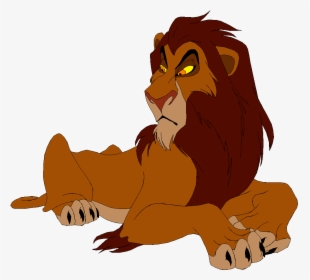 Mufasa Transparent Background Png Icon - Lion King Scar Red, Png Download, Free Download
