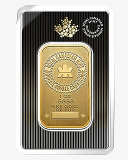 Royal Canadian Mint Gold Bar, HD Png Download, Free Download