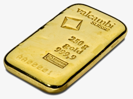 250g Gold Bar - Gold, HD Png Download, Free Download