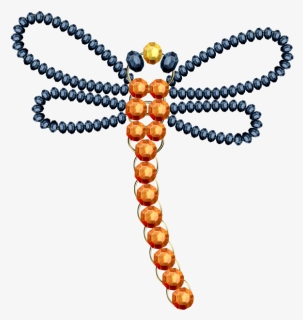 Bead Body Piercing Jewellery Dragonfly Free Download - Bead, HD Png Download, Free Download