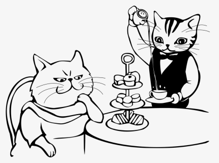Waiter Cat, HD Png Download, Free Download