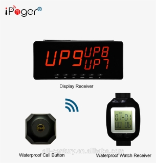 Food Court Restaurant Wireless Waiter Call System - Watch Phone, HD Png Download, Free Download