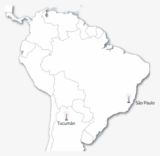 South America - Physical South America Map, HD Png Download, Free Download