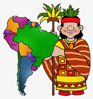 South America Cartoon Png , Png Download - Incas Clipart, Transparent Png, Free Download