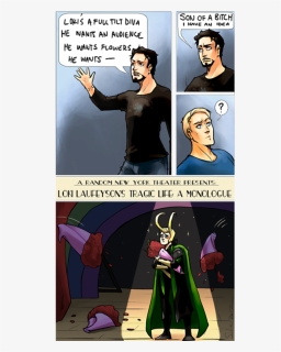 Loki And Tony Stark Fan Art , Png Download - Loki Fucked By A Horse, Transparent Png, Free Download