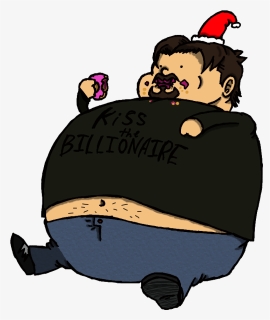 Phpp3n07t - Santa With A Fat Tony, HD Png Download, Free Download