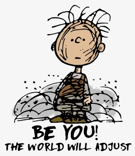 Charlie Brown Be You The World Will Adjust Shirt, Sweater,, HD Png Download, Free Download