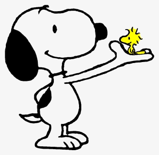 Paul Newman, Snoopy, Peanuts Gang, Charlie Brown, Woodstock, - Clipart Snoopy Woodstock, HD Png Download, Free Download