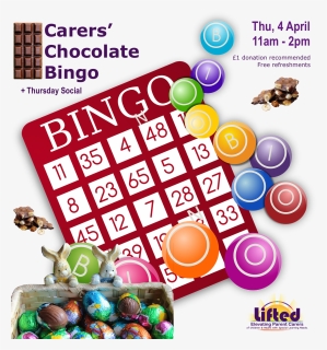 Transparent Bingo Balls Png - Chocolate Bingo Donations, Png Download, Free Download