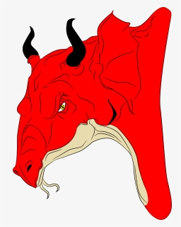 Red Dragon Head Clip Arts - Clip Art, HD Png Download, Free Download