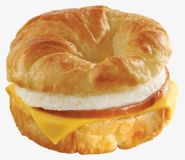 Croissant Sandwich Png - Ham Cheese And Egg Croissant, Transparent Png, Free Download