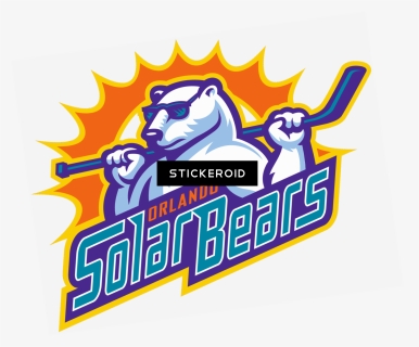 Orlando Solar Bears Logo , Png Download - Orlando Jr Solar Bears, Transparent Png, Free Download