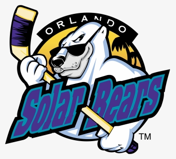 Orlando Solar Bears Logo Png Transparent - Solar Bears Hockey Logo, Png Download, Free Download