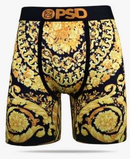Psd Underwear Men"s Gold Sace Ii Boxer Brief 21810066 - Board Short, HD Png Download, Free Download
