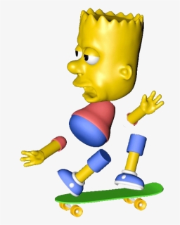 Dank Meme Emoji Png Photos - Bart Simpson 3d Gif, Transparent Png, Free Download