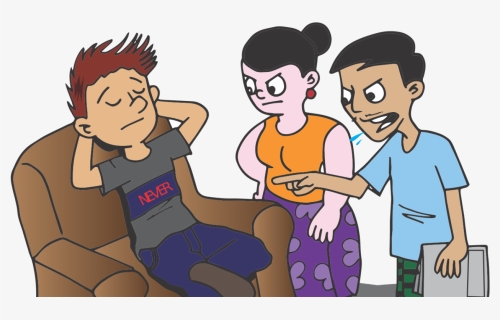 Cropped Lazy - Angry Parents Png, Transparent Png, Free Download