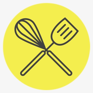 Whisk And Spatula - Whisk Clipart Yellow, HD Png Download, Free Download