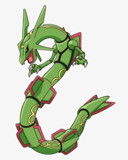 Rayquaza Transparent Chill Clip Free Stock - Pokemon Rayquaza, HD Png Download, Free Download