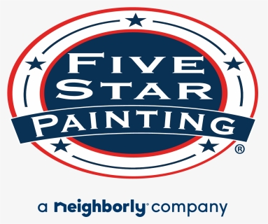 Five Star Painting Of Loudoun	 Logo - Five Star Painting Logo, HD Png Download, Free Download