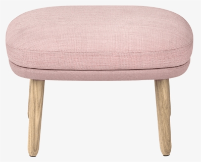Ro Footstool Designers Selections Pale Pink Wooden - Fritz Hansen Ro Footstool, HD Png Download, Free Download
