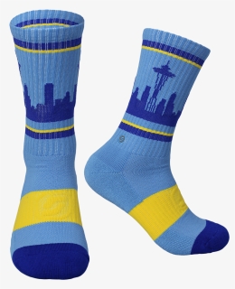 Seattle Skyline Socks - Sock, HD Png Download, Free Download