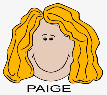 Transparent Paige Png - Blonde Hair Clipart Png, Png Download, Free Download