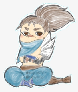 This Yasuo Was A Gift From A Friend - Yasuo Chibi, HD Png Download, Free Download