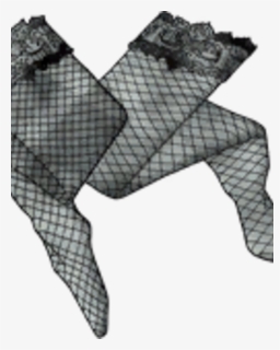Transparent Fishnet Png - Crotchless Fishnet Tights With Seams, Png  Download - kindpng
