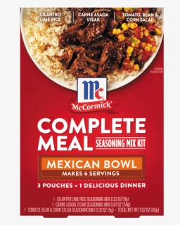 Mexican Complete Meals - Mccormick Complete Meal, HD Png Download, Free Download