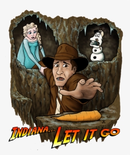 Frozen Indiana Jones Elsa, HD Png Download, Free Download