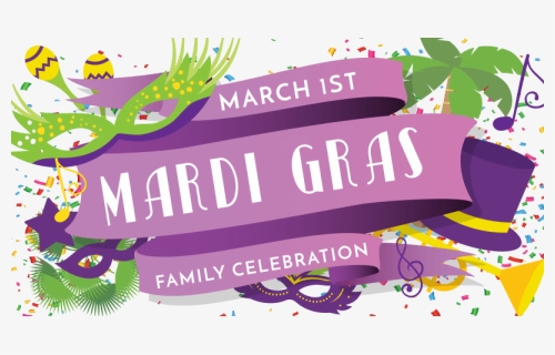 Mardi Gras Celebration To Be Held - Illustration, HD Png Download, Free Download