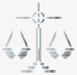 Transparent Scales Of Justice Png - Justice Scale Png Silver, Png Download, Free Download