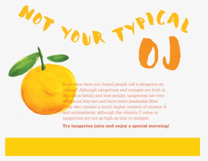 I M Not An Orange Julia Wong - Tangerine, HD Png Download, Free Download