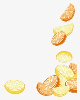 Oranges And Lemons Cascade - Illustration, HD Png Download, Free Download