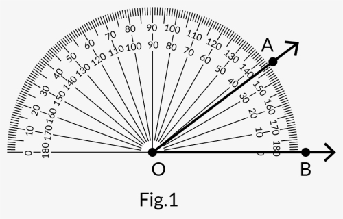 Reading A Protractor, HD Png Download, Free Download