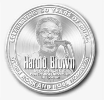 Hb Harold Brown Medallion 300dpi - Coin, HD Png Download, Free Download