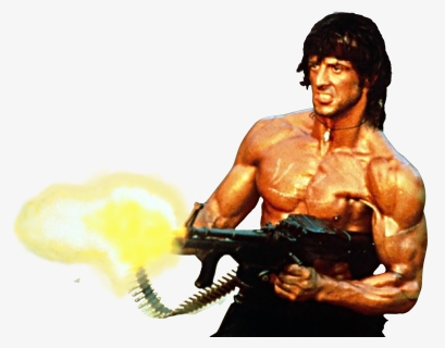 Sylvester Stallone War Movie, Hd Png Download - Sylvester Stallone Rambo Build, Transparent Png, Free Download