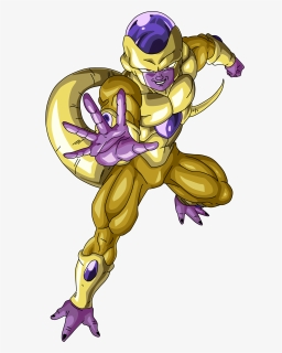 Golden Frieza By Alexiscabo1 , Png Download - Dragon Ball Z Freeza, Transparent Png, Free Download