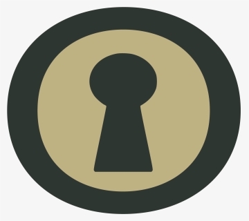 Keyhole-512 - Circle, HD Png Download, Free Download