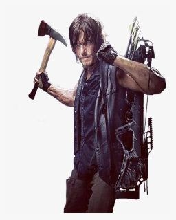 The Walking Dead Daryl Png - Walking Dead Png, Transparent Png, Free Download