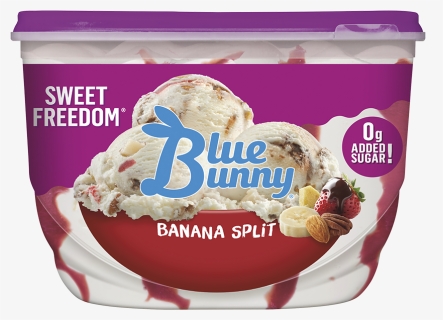 Sweet Freedom® Banana Split - Bunny Banana Split Ice Cream, HD Png Download, Free Download