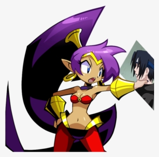 Sasuke Choke Edits - Shantae Pose Shantae Half Genie Hero Shantae, HD Png Download, Free Download